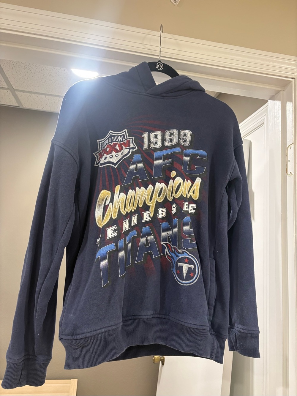 NFL 1999 AFC Champions Tennessee Titans Hoodie